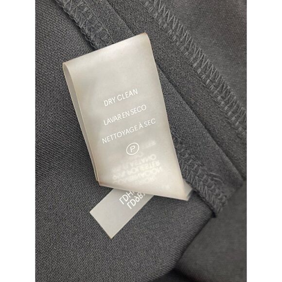 Karl Lagerfeld Black & Blue Color Block Crepe Gown Size 6 NWT - Picture 9 of 10